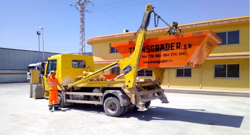 Izado contenedor TRANSGRADER